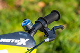 Huffy Moto X para niños, Unisex Juvenil, Amarillo, 18 "