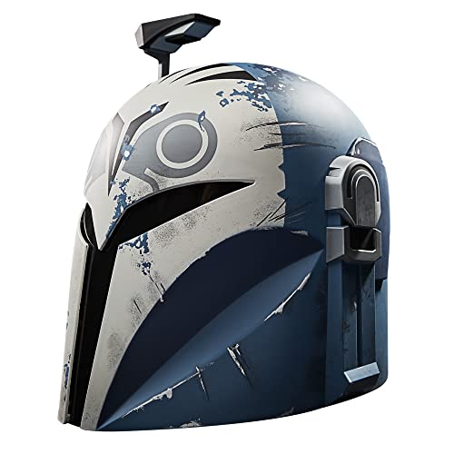 Star Wars The Black Series - Bo-Katan Kryze - Casco electrónico premium The Mandalorian - Artículo de colección para juego de rol - Edad: 14+