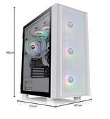 H570 TG ARGB Snow White