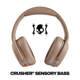 Skullcandy Crusher ANC 2 - Auriculares inalámbricos Bluetooth sobre la oreja con graves multisensoriales, cancelación activa de ruido, batería de hasta 60 horas, micrófono para iPhone Android - Primer