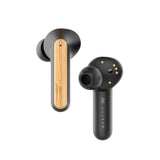 Marley Redemption ANC - Cancelación activa de ruido, auriculares inalámbricos Bluetooth, 28 h de reproducción, carga rápida USB-C, bambú respetuoso con el medio ambiente, negro