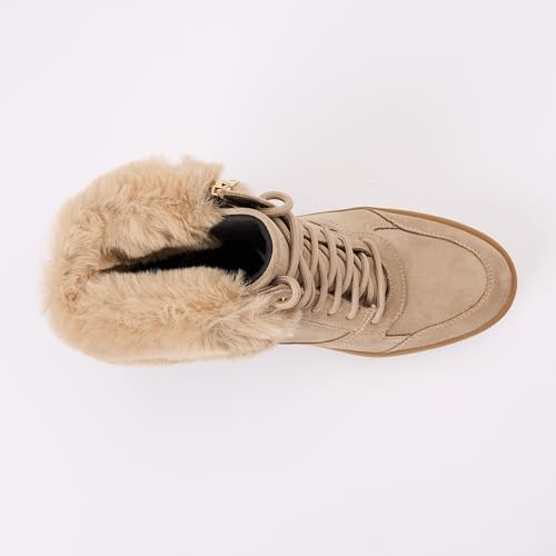Geox D Milleiny B ABX B, Bota de Tobillo Mujer, Color Pardo, 39 EU