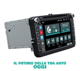 Radio de Coche para Volkswagen Golf Sharan Tiguan Android GPS Bluetooth WiFi USB Dab+ Touchscreen 8" 8core Carplay AndroidAuto