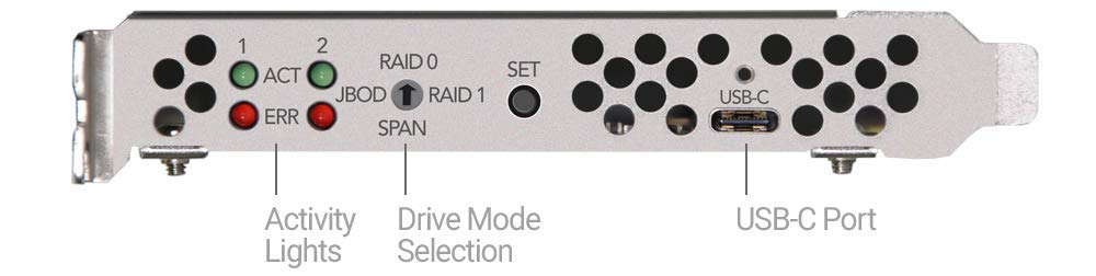 SoNNeT FUS-SSD-2RAID-E Fusion Dual 2.5 Pulgadas SSD Raid