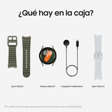 Samsung Galaxy Watch7 Bluetooth + Correa - Smartwatch 40mm, Control de Salud, Seguimiento Deportivo, Verde (Versión Española)