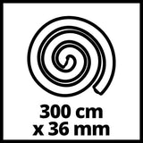 Einhell Aspirador en seco y húmedo TE-VC 2025 SACL (1200 W, clase de polvo L, para polvos con valores MAK >1 mg/m³, 25 L, limpieza de filtros, enchufe de aparatos, incl. varias boquillas y filtros)