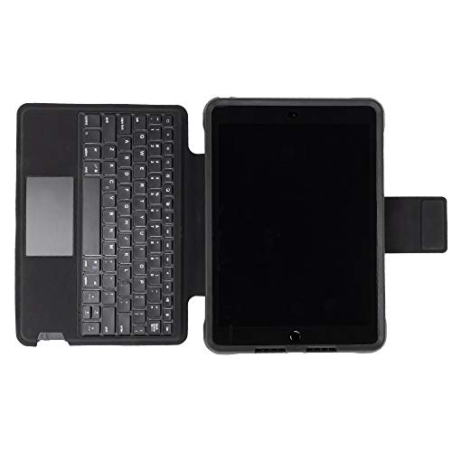 Otterbox Funda Teclado UnlmitED para iPad 10,2' (7.ª Gen / 8.ª Gen / 9.ª Gen), Resistente a caídas, con Teclado ESPAÑOL, Testeada con los Estándares Militares, Negro/Transparente, Sin Pack Retail