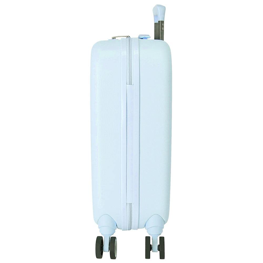 Enso Balloons Maleta de Cabina Turquesa 40x55x20 cms Rígida ABS Cierre TSA Integrado 37L 3,22 kgs 4 Ruedas Dobles Equipaje Mano