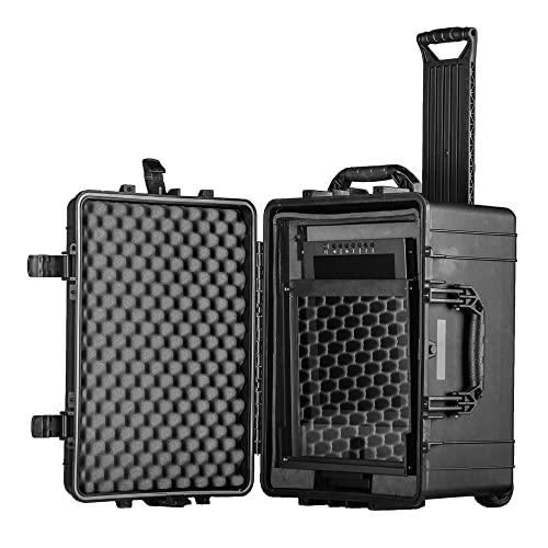 Ikan PT3500-HB-TK - Telefono con funda rígida (15"), color negro