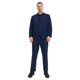 Jack & Jones Jprfranco Suit Ps Traje, Hombre, Medieval Blue, 68 Grande