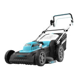 Cecotec Cortacésped de Cable Terrenator 460 Flex Z Auto. 2000W, Ancho de Corte 46cm, Propulsión Automática, Cambio Altura Sistema Z-Tech, 4in1 con Mulching, Ruedas Traseras XL, Tecnología BeltDrive