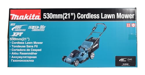 Makita Cortacésped DLM538Z Twin 18V (36V) Li-Ion LXT 530mm - Baterías y Cargador no incluidos