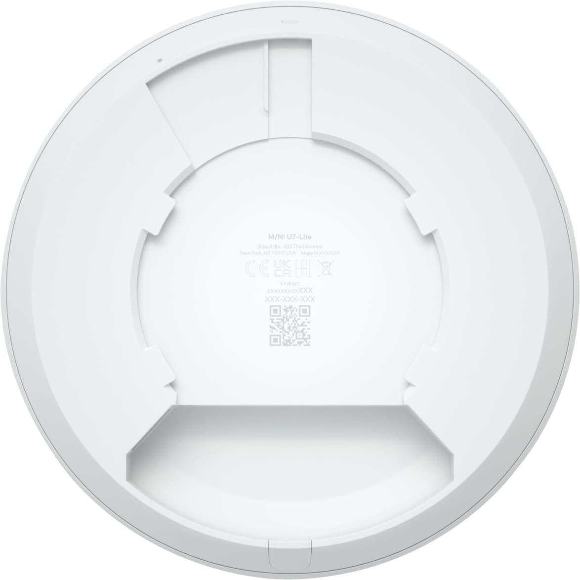 Ubiquiti U7 Lite Punto de Acceso WiFi 7 con 4 Flujos Espaciales y Enlace Ascendente de 2.5GbE PoE