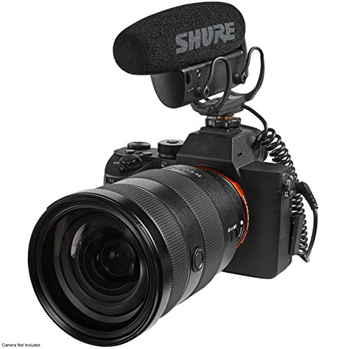 Shure VP83 - Micrófono de cañón de Condensador, para Uso con cámaras DSLR y grabadores de Audio portátil y para captar Audio detallado y de Alta definición