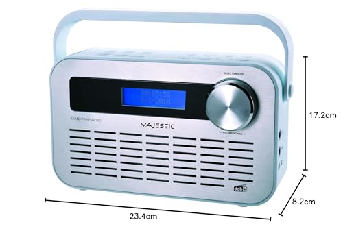 Radio Majestic Radio DAB843 White Dab+/Fm 2All. Aux