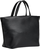 Tommy Hilfiger TH Logotape Mini Tote Aw0aw17694, Bolsa de Mano para Mujer, Black (Black), One Size