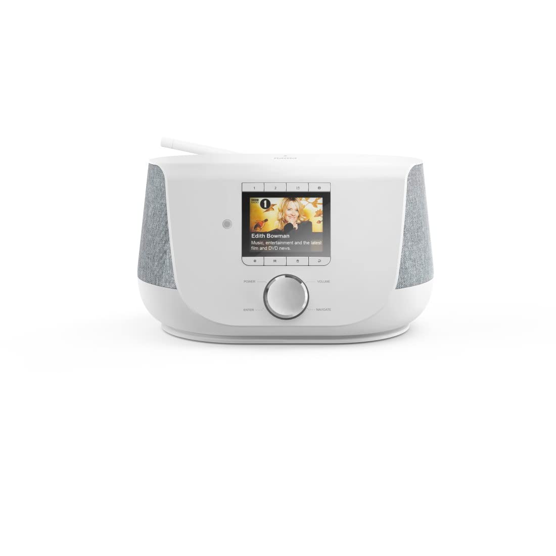 Hama | Radio Digital (FM/Dab/Dab+ / Radio por Internet/App/Bluetooth®, Blanco)