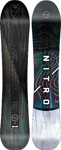 Nitro Tabla de Snowboard para Hombre Magnum BRD '24, Allmountainboard, Directional, CAM-out Camber, All-Terrain, Freeride, Wide, para pies Grandes