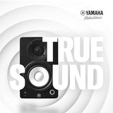 Yamaha HS4 Monitores de Estudio – Par de Altavoces Activos Compactos de 2 Vías Potenciados, Bass-Reflex 4.5" 52W, con Control de Sonido Avanzado, para Producción Musical y Edición de Video - Negro