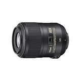Nikon AF-S DX Micro 85mm F3.5 G ED - Objetivo con Montura para Montura F de Nikon (Distancia Focal Fija 127.5mm, Apertura f/3.5, estabilizador de Imagen)