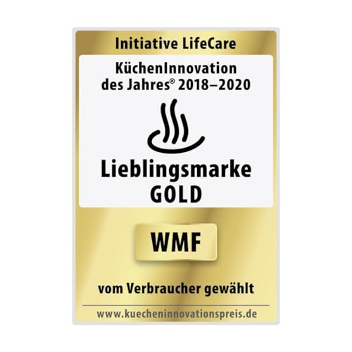 WMF Kineo Hervidor de agua con ajuste de temperatura, 1,6 l, filtro de cal, 3000 W, indicador de temperatura en vivo, hervidor eléctrico de agua de acero inoxidable mate