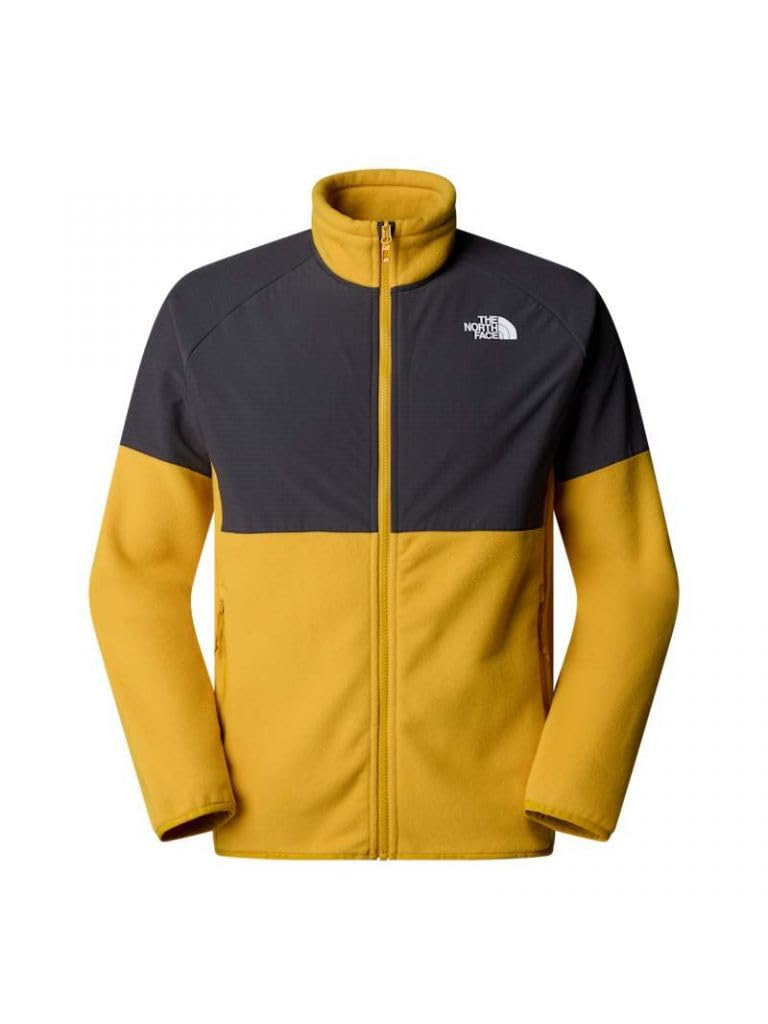 THE NORTH FACE NF0A89JHAFS M GLACIER HEAVYWEIGHT 1/2 ZIP Jacket Hombre Turmeric/Asphalt Grey/T Tamaño XL