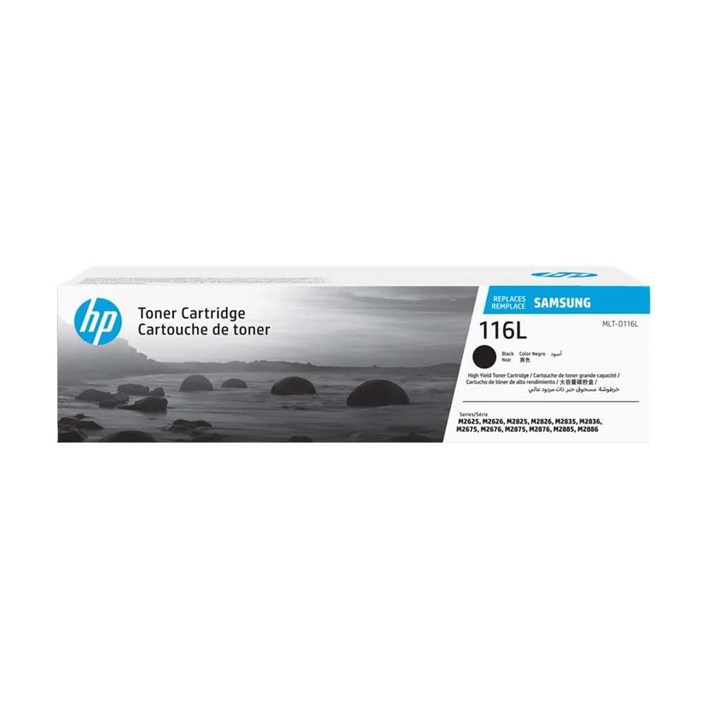 Samsung MLT-D116L, SU828A, Negro, Cartucho Tóner de Alta Capacidad Original, de 3.000 páginas, compatible con impresoras Samsung LaserJet Xpress Serie M2625, M2825, M2835, MFP M2675 y MFP M2875