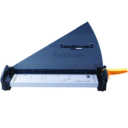 Fellowes Fusion A3 - Guillotina de papel tamaño A3, capacidad de corte 10 hojas, color negro y gris