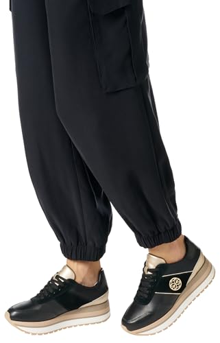 Geox D New KENCY A, Zapatillas Mujer, Black, 37 EU