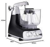 ANKARSRUM 6230 SV máquina de Cocina, 1500 W, 7 litros, Aluminio, Plateado