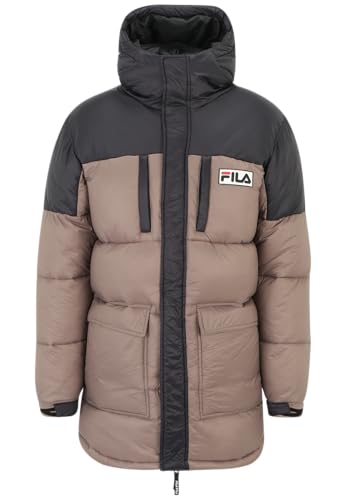 FILA Lichtenau Heavy Puff Parka Acolchado, marrón, S Hombres