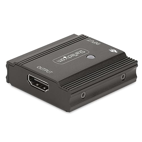 StarTech.com Amplificador de Señal HDMI 8K 60Hz / 4K 144Hz - 10m - Repetidor Booster HDMI 2.1 de Señal de Vídeo - Extensor Alargador para Cables HDMI (33FT-8K-HDMI-BOOSTER)
