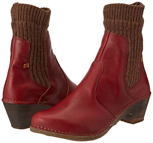 El Naturalista N5498 Sylvan, Botas de Moda Mujer, Cereza, 41 EU