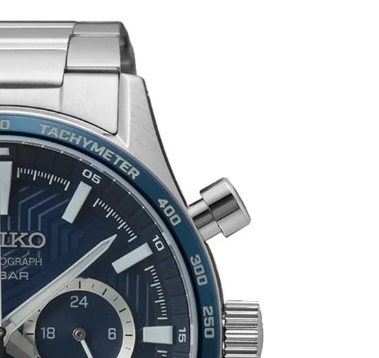 Seiko Reloj Analógico para Hombres de Cuarzo con Correa en Acero Inoxidable SSB445P1