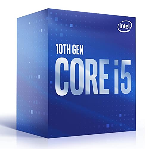 Procesador Intel Core i5 10400 2.9GHz, 6 núcleos, 12MB caché LGA 1200, Ideal para Gaming y tareas multitarea.