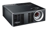 OPTOMA TECHNOLOGY ML750E - Proyector LED - 700 lúmenes, 20000 Horas Vida LED, HDMI + MHL v1.0, Universal I/O, VGA/Audio out 3.5 mm, microSD-Slot, USB-A Reader/Wireless