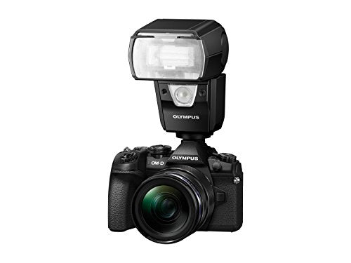 Olympus OM-D E-M1 Mark II Kit, Cámara de Sistema Micro Cuatro Tercios (20.4 MP, Estabilizador de Imagen de 5 Ejes, Visor Electrónico) y Objetivo M.Zuiko 12 - 40 mm PRO Universal, negro
