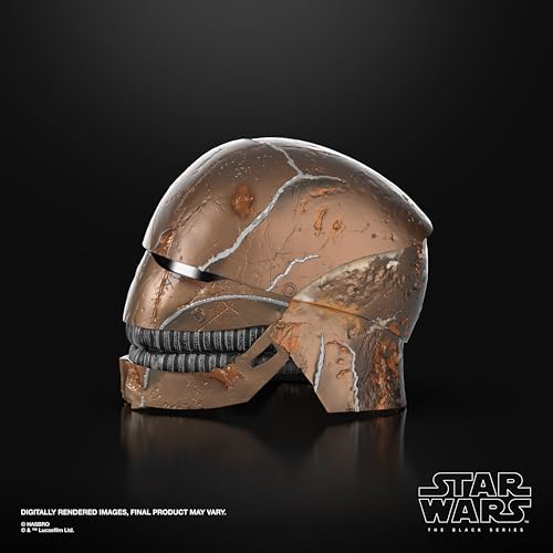 Star Wars The Black Series, Casco electrónico premium de The Stranger, Star Wars: The Acolyte, Artículo para juego de rol, A partir de 14 años