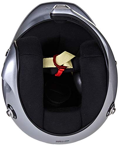Stilo AA0210BG2M63 CASCO WRC DES RALLY COMPOSITE FIA 8859-15 HANS FIA 8858-10 GRIS/INTERIOR NEGRO 63