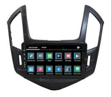 Radio de Coche para Chevrolet Cruze después 2013 Negro Android GPS Bluetooth WiFi USB Dab+ Touchscreen 9" 8core Carplay AndroidAuto