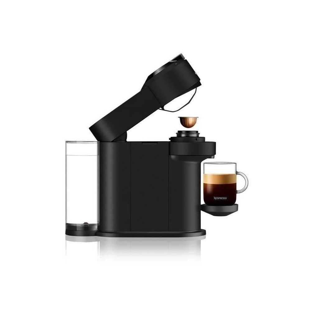 Krups Nespresso Cafetera, Cafetera de cápsulas, 5 tamaños de tazas, Café largo, Amplia selección de bebidas, Vertuo Next, Negro YY4606FD