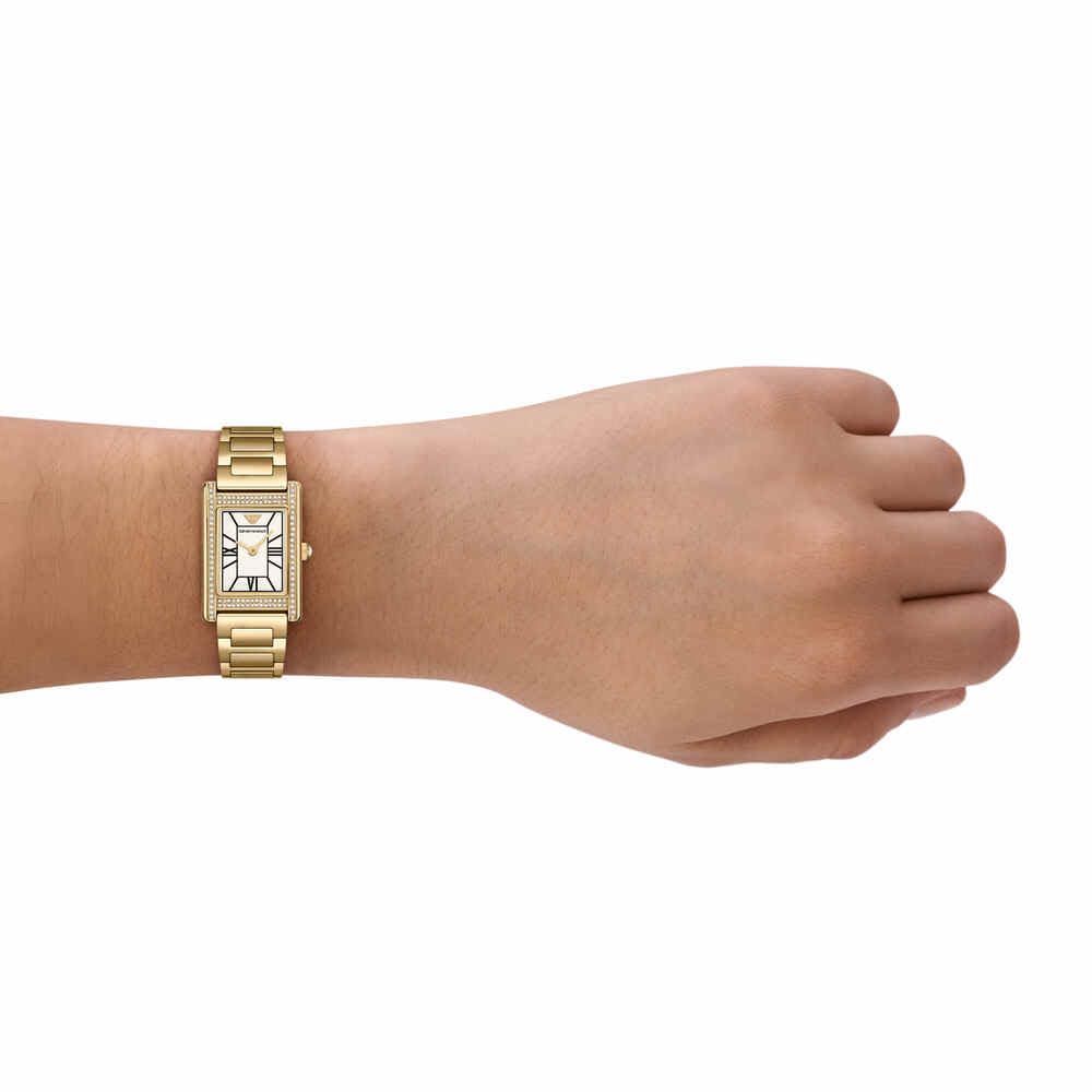 Emporio Armani Reloj Analógico para Mujeres de Cuarzo con Correa en Acero Inoxidable AR11659