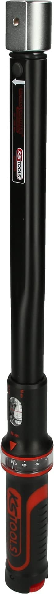 KS Tools 516.1672 - Llave dinamométrica con alojamiento cuadrado encajable (565 mm, 60-320 Nm, 14 x 18 mm)