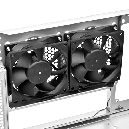 Silverstone SST-RM44 - Chasis Servidor con Montura en Rack 4U y compatibilidad Mejorada para refrigeración líquida