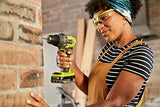 RYOBI 18V ONE+ Trio – Taladro Percutor, Atornillador Impacto y Amoladora Angular – Incluye 3 Herramientas, 2 Baterías y Cargador