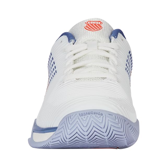 K-Swiss Hypercourt Express 2, Tenis Shoe Hombre, White Infnty Scrltibis, 45 EU