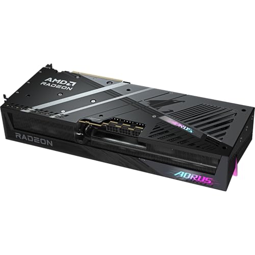 Gigabyte AORUS Radeon RX 9070 XT Elite 16G Tarjeta Gráfica - 16GB GDDR6, 256 bits, PCI-E 5.0, 3100 MHz Frecuencia Base, 2 x DisplayPort, 2 x HDMI, GV-R9070XTAORUS E-16GD