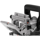 DEWALT DW682K-QS - Ensambladora 600W, Profundidad de Corte 20mm, Ajuste de Guía 0°-90°, Velocidad de 10.000 rpm, diámetro fresa 100mm, Profundidades de corte fijas 0/10/20