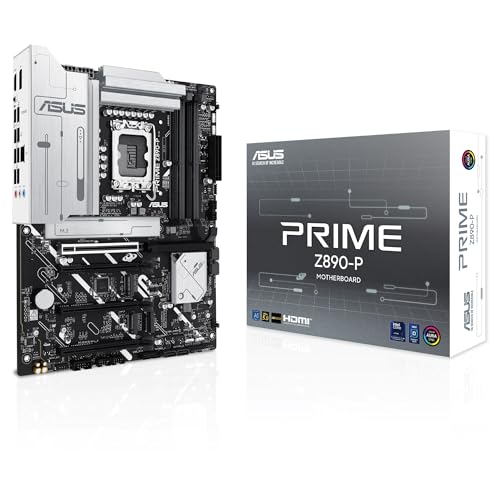ASUS ProArt Z890-Creator WiFi - Placa Base ATX, 16+2+1+2 etapas de Potencia, PCIe 5.0 Compatible con GPU de última generación, Dos Thunderbolt 5 Tipo-C, LAN de 10 GB y 2,5 GB, WiFi 7, 5 Ranuras M.2