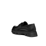 Geox D Vilde C, Mocasin Mujer, Black, 37.5 EU